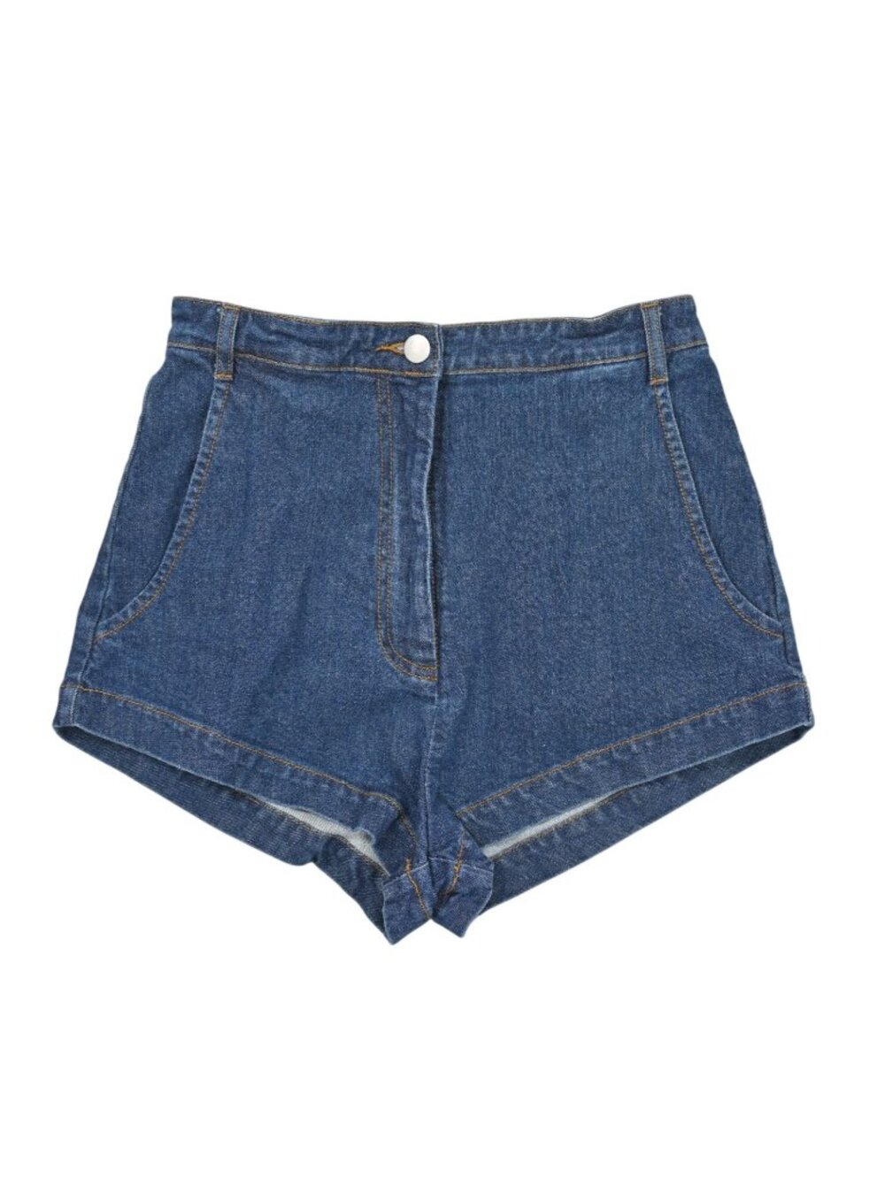 Amanda Uprichard Kelso Denim Shorts In Heritage